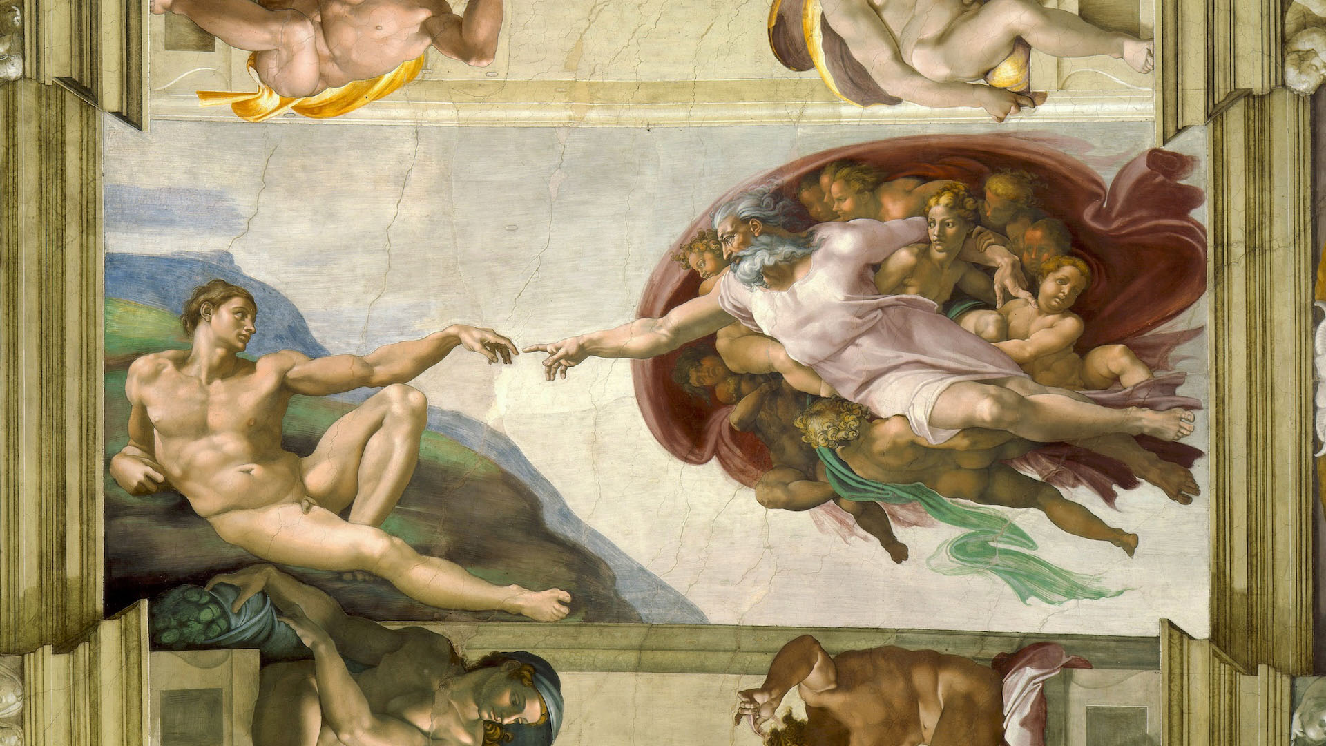 Michelangelo Buonarroti, «Creazione di Adamo» (1511)